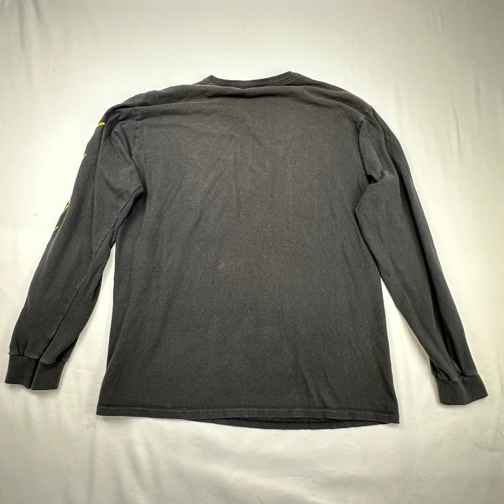 Naruto Shonen Jump Black Long Sleeve Graphic T-Shirt Team 7 Sleeve Pre-Loved - Picture 6 of 6